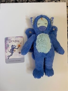 Slumberkins Dragon Kin and Affirmation Card